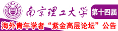 大机吧插小逼逼南京理工大学第十四届海外青年学者紫金论坛诚邀海内外英才！